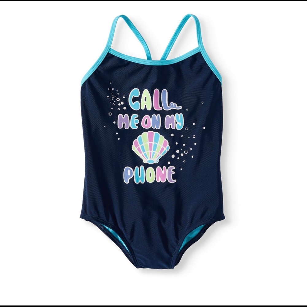 brand new girl’s bathing suit UPF 50 size XL 14/16